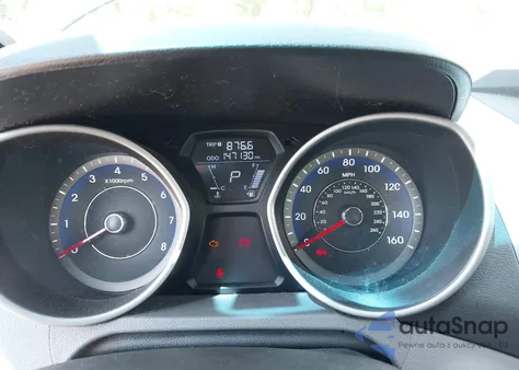 2013 Hyundai Elantra Limited from USA, damaged, VIN KMHDH4AE3DU572606